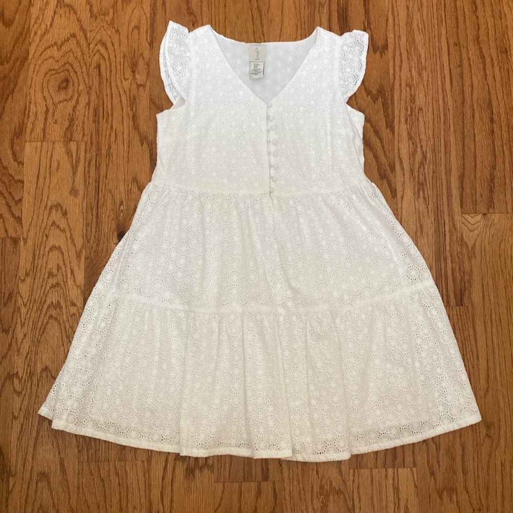 Joie White Lace Eyelet Dress. NWOT. Size XS